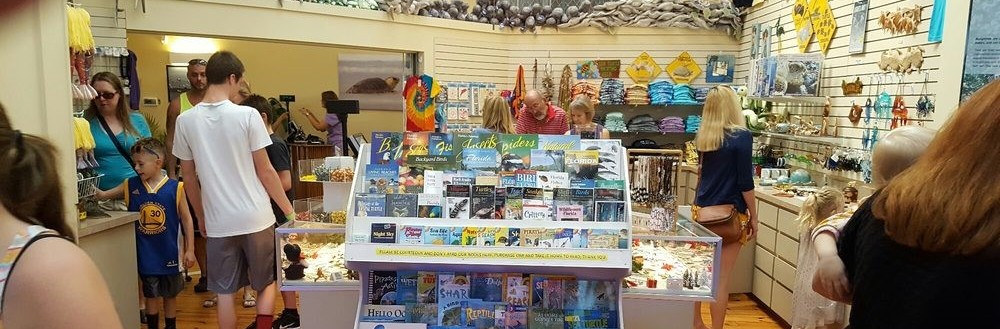 Picture of the MSC Gift Shop and items being displayed